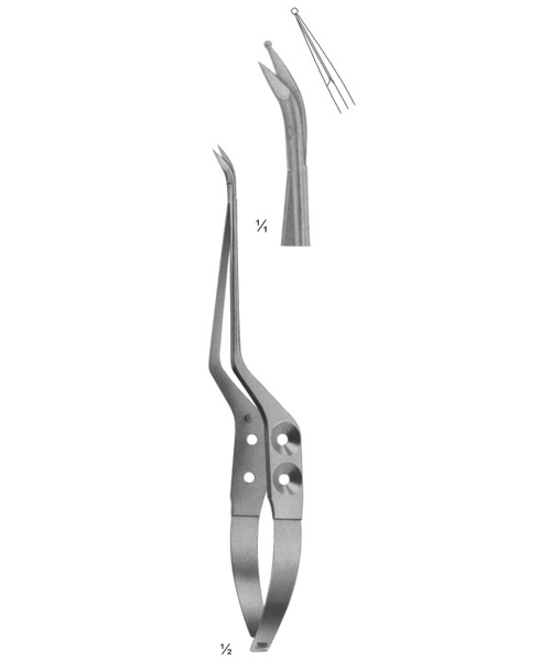 Micro Needle Holder Bayonet Shaped Scissor