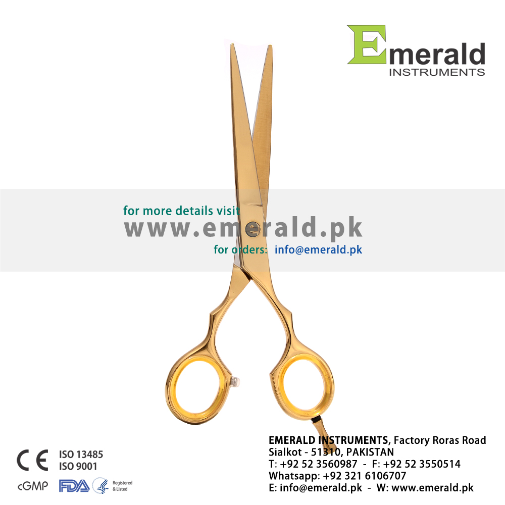 Hairdressing Scissors Gold