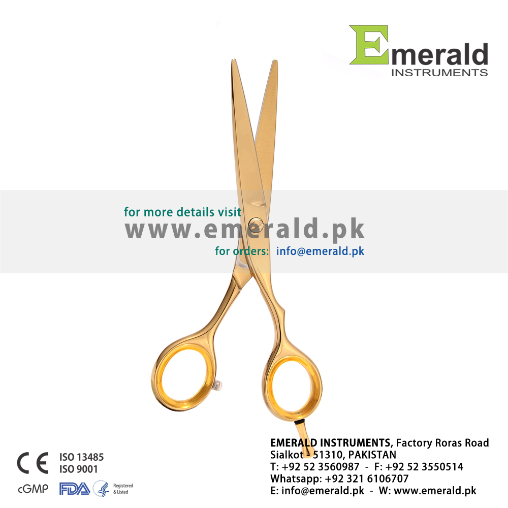 Hairdressing Scissors Gold