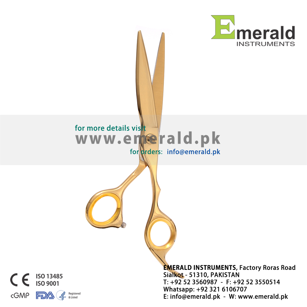 Hairdressing Scissors Gold