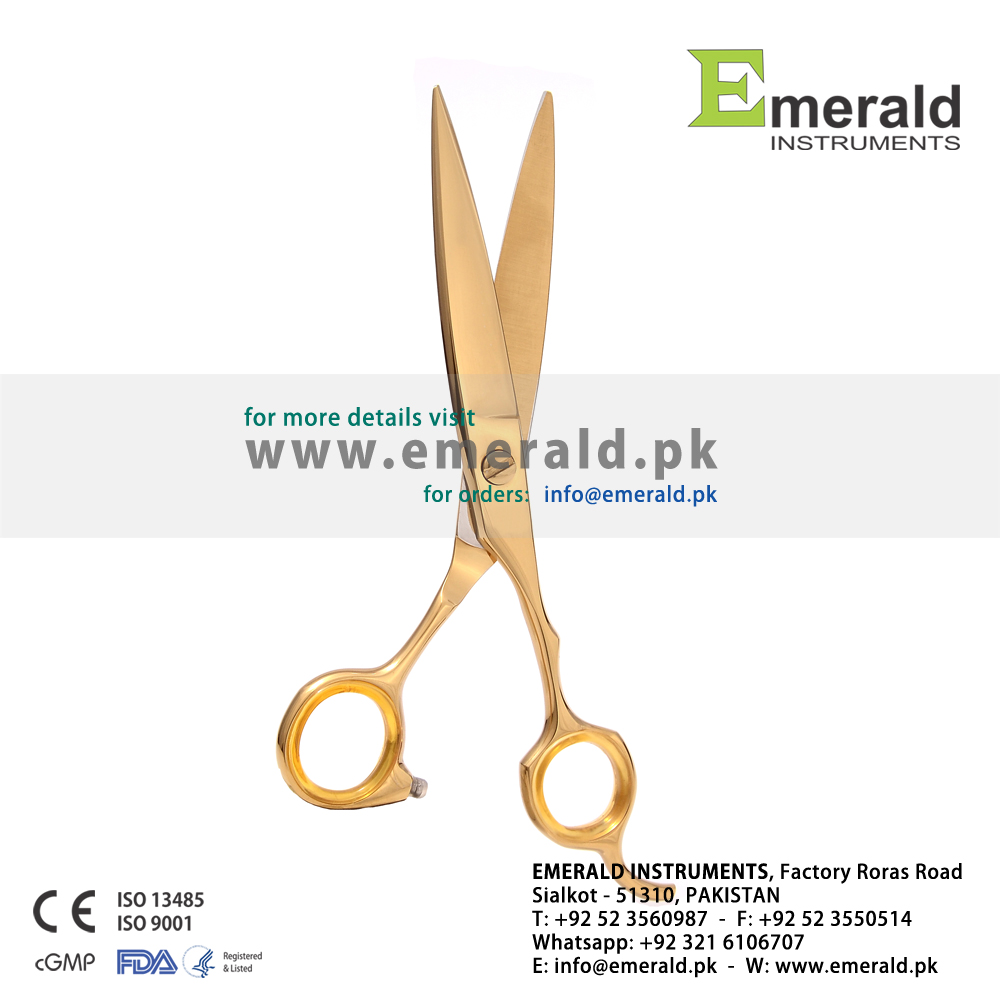 Hairdressing Scissors Gold