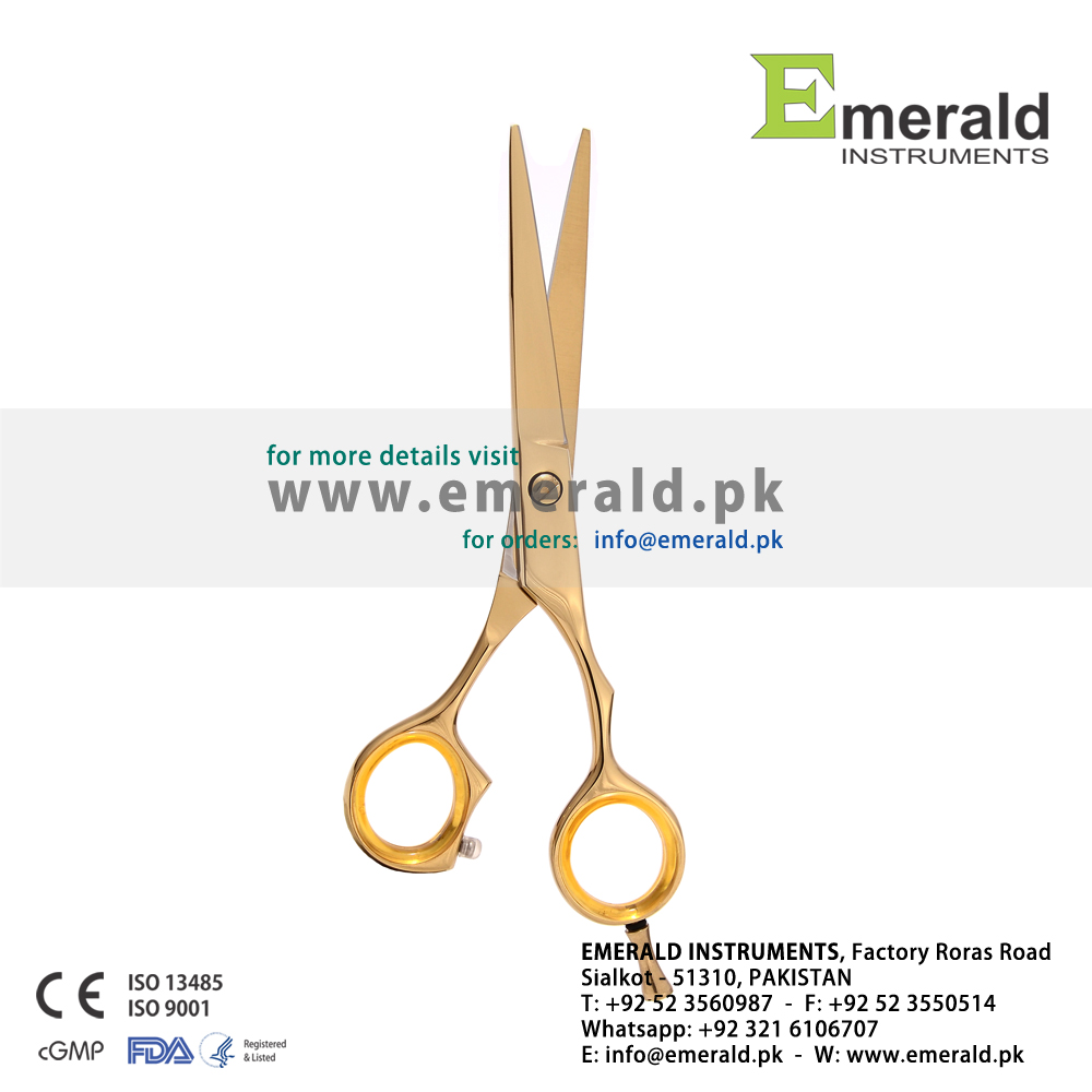 Hairdressing Scissors Gold