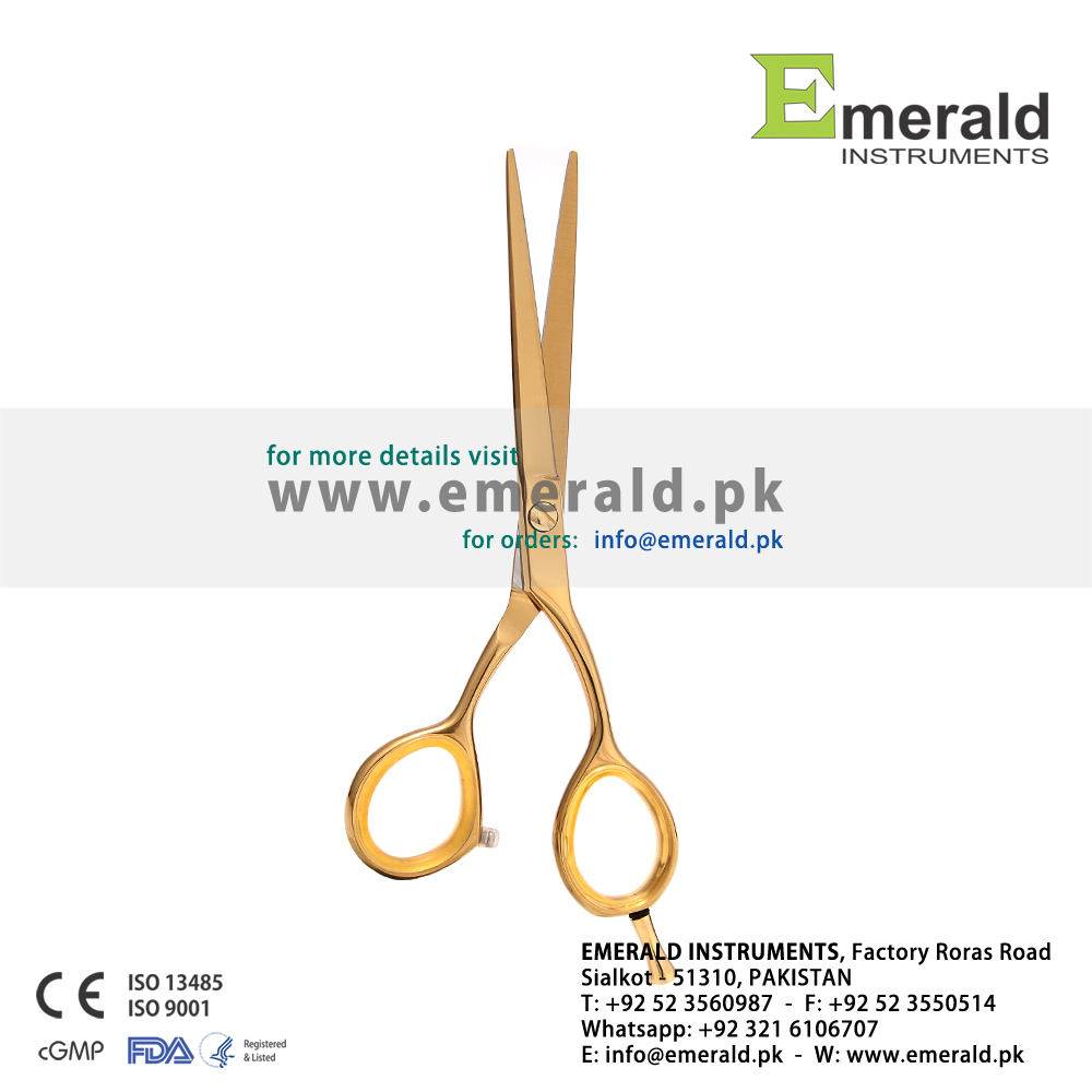 Hairdressing Scissors Gold