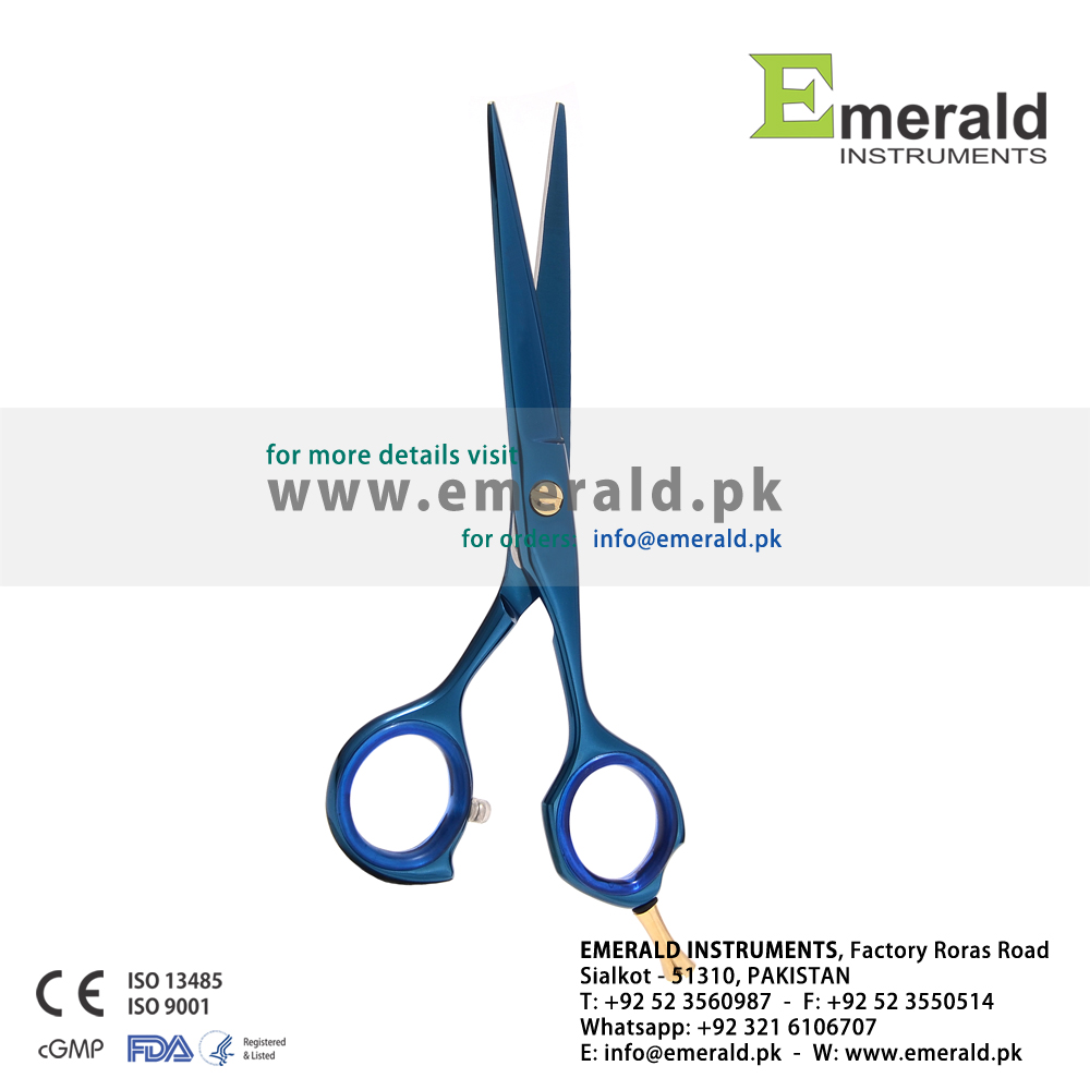 Hairdressing Scissors Blue