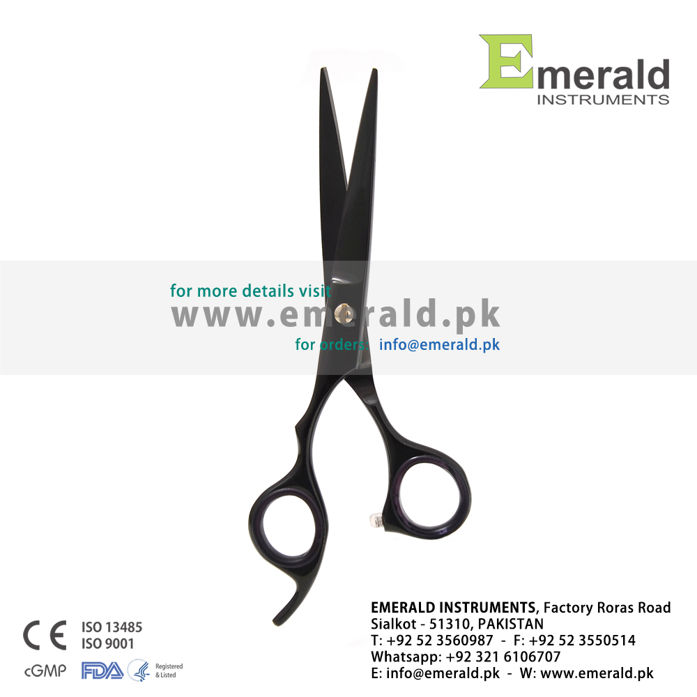 Hairdressing Scissors Black (Left)