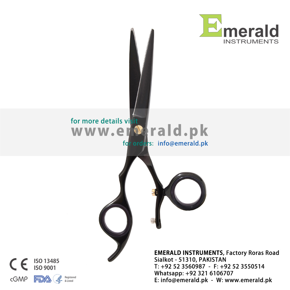 Hairdressing Scissors Black (Left)