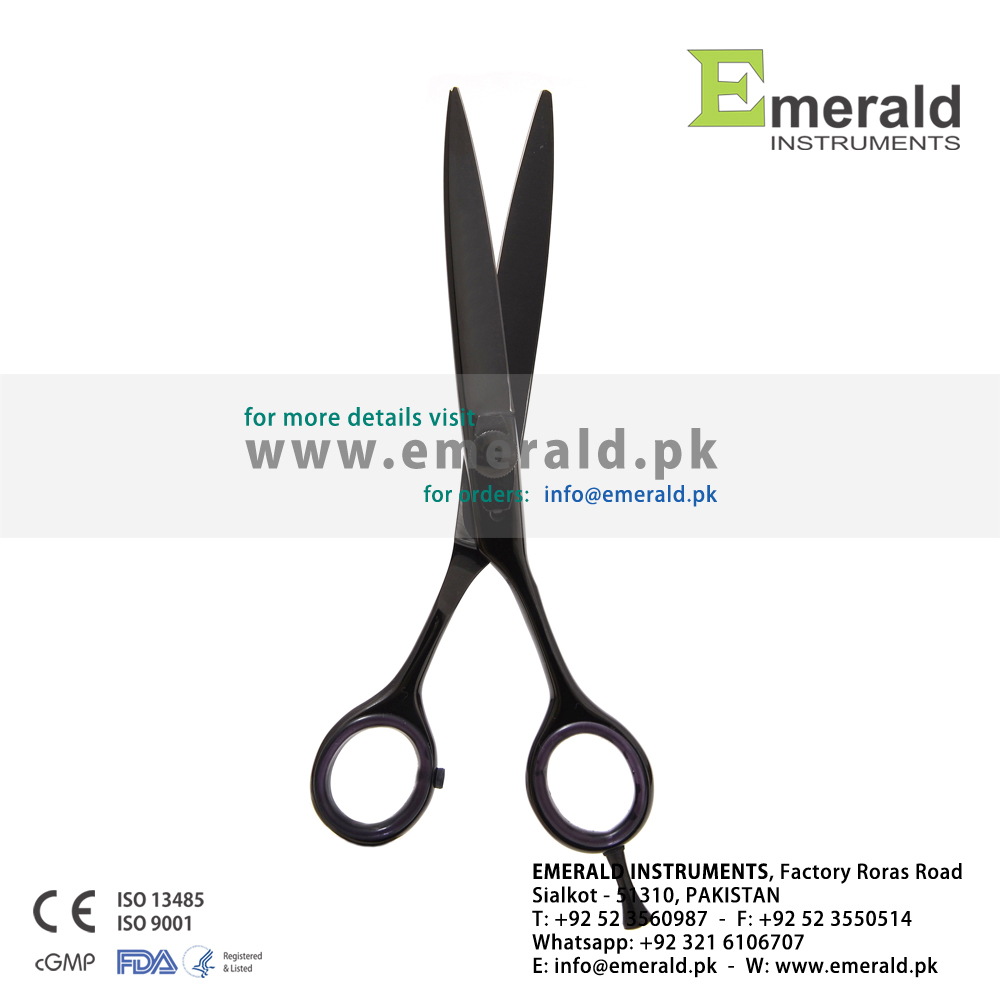 Hairdressing Scissors Black 440C